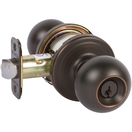 Delaney Hardware DELANEY GR2 100TT-BD-US12P BORDAIN ENTRY 311327